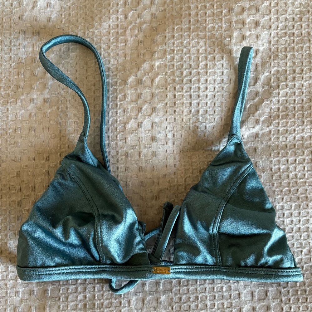 Gooseberry Teal Triangle Bikini